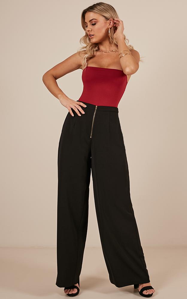 Image of Showpo Night Shift Pants in black -  (XXS) High Waisted Pants