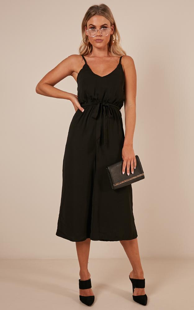 Image of Showpo After Hours Jumpsuit in Black -  (XS) Playsuits & Jumpsuits