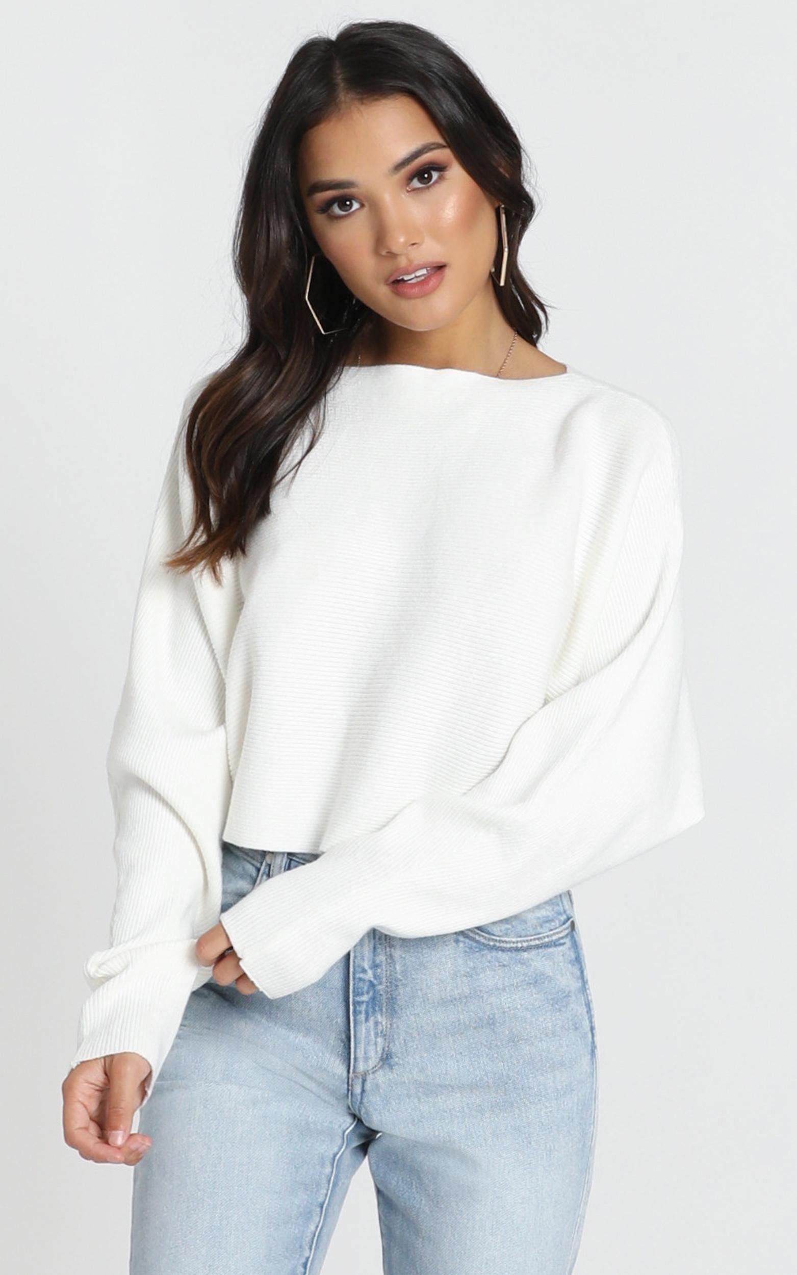Image of Showpo Alpine Resort Knit Jumper in cream -  (S) Knit Tops