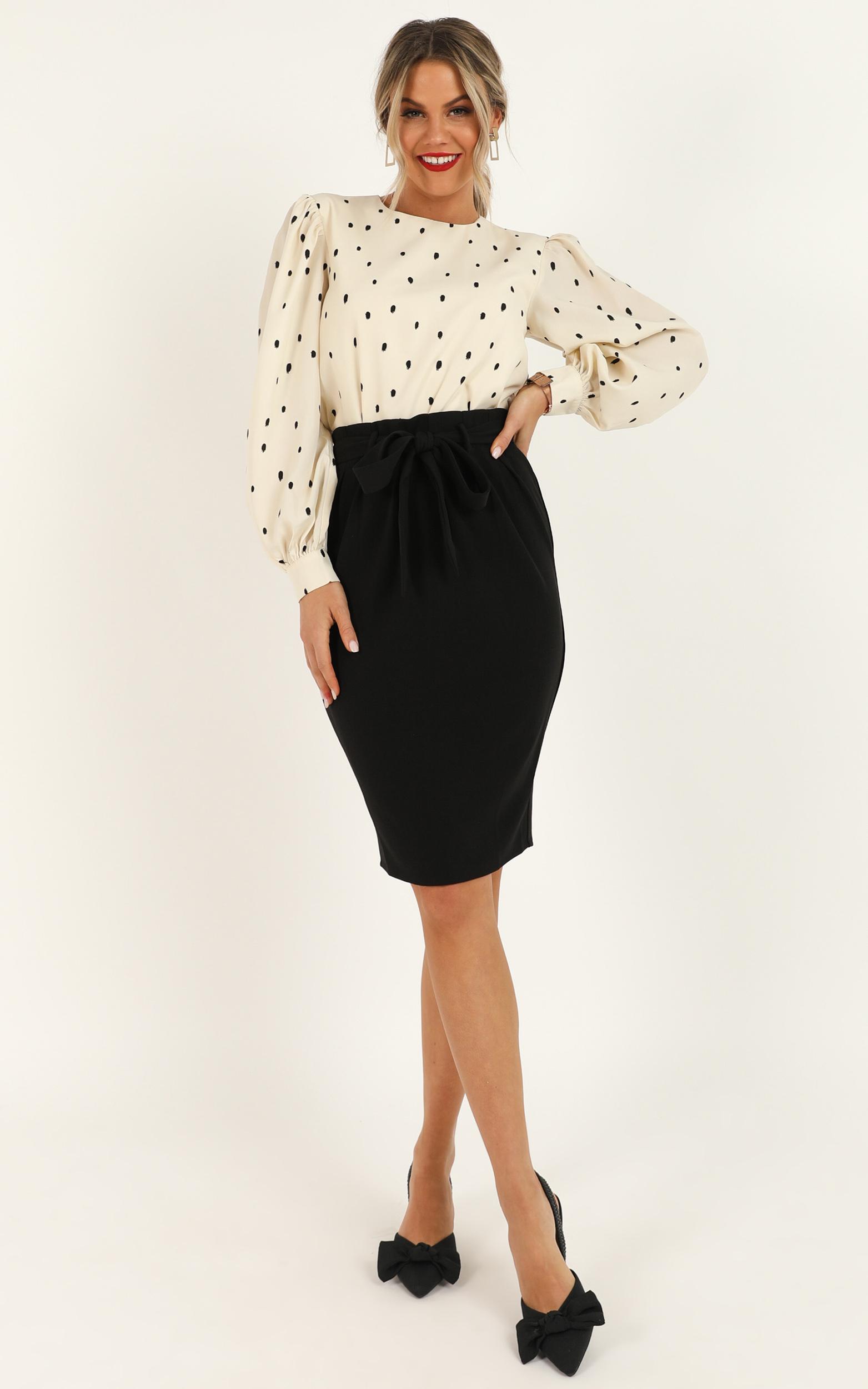 Image of Showpo Among Others Skirt in black -  (M) Midi Skirts