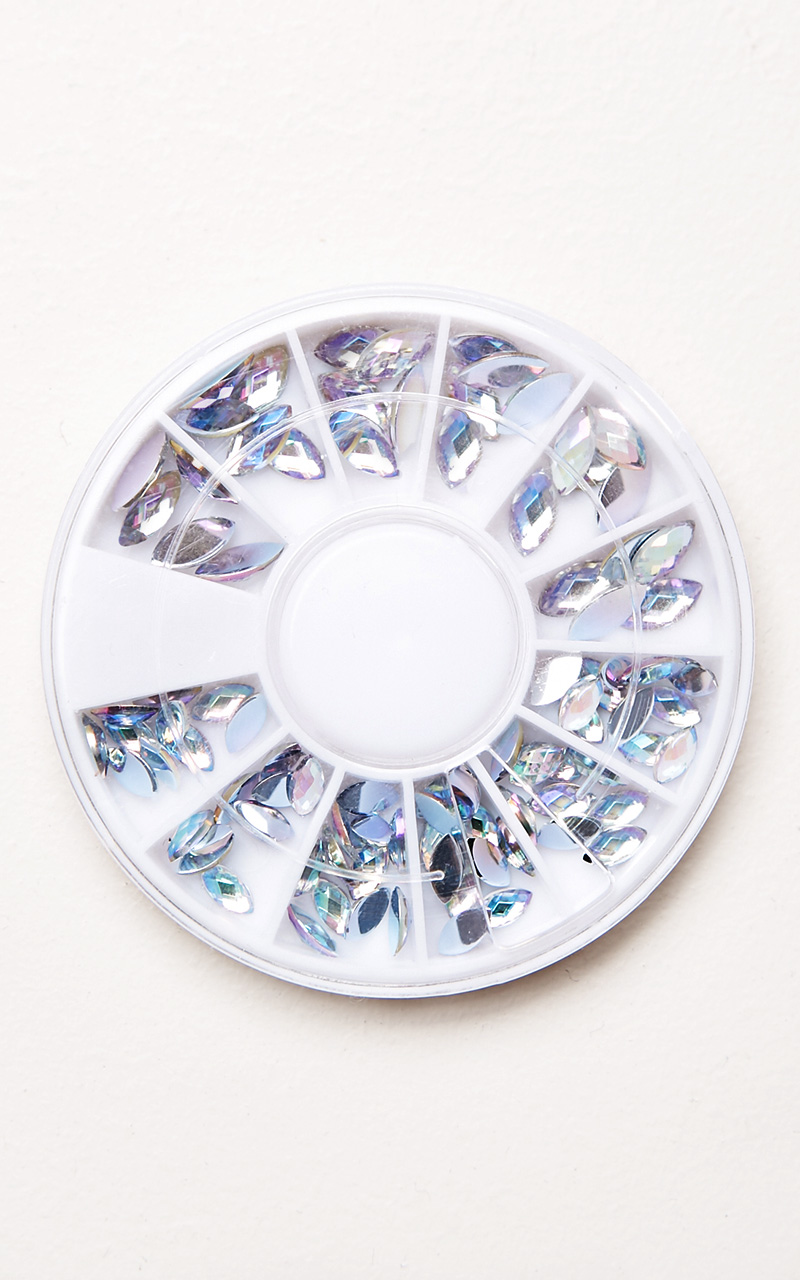 Crystal face gems Showpo