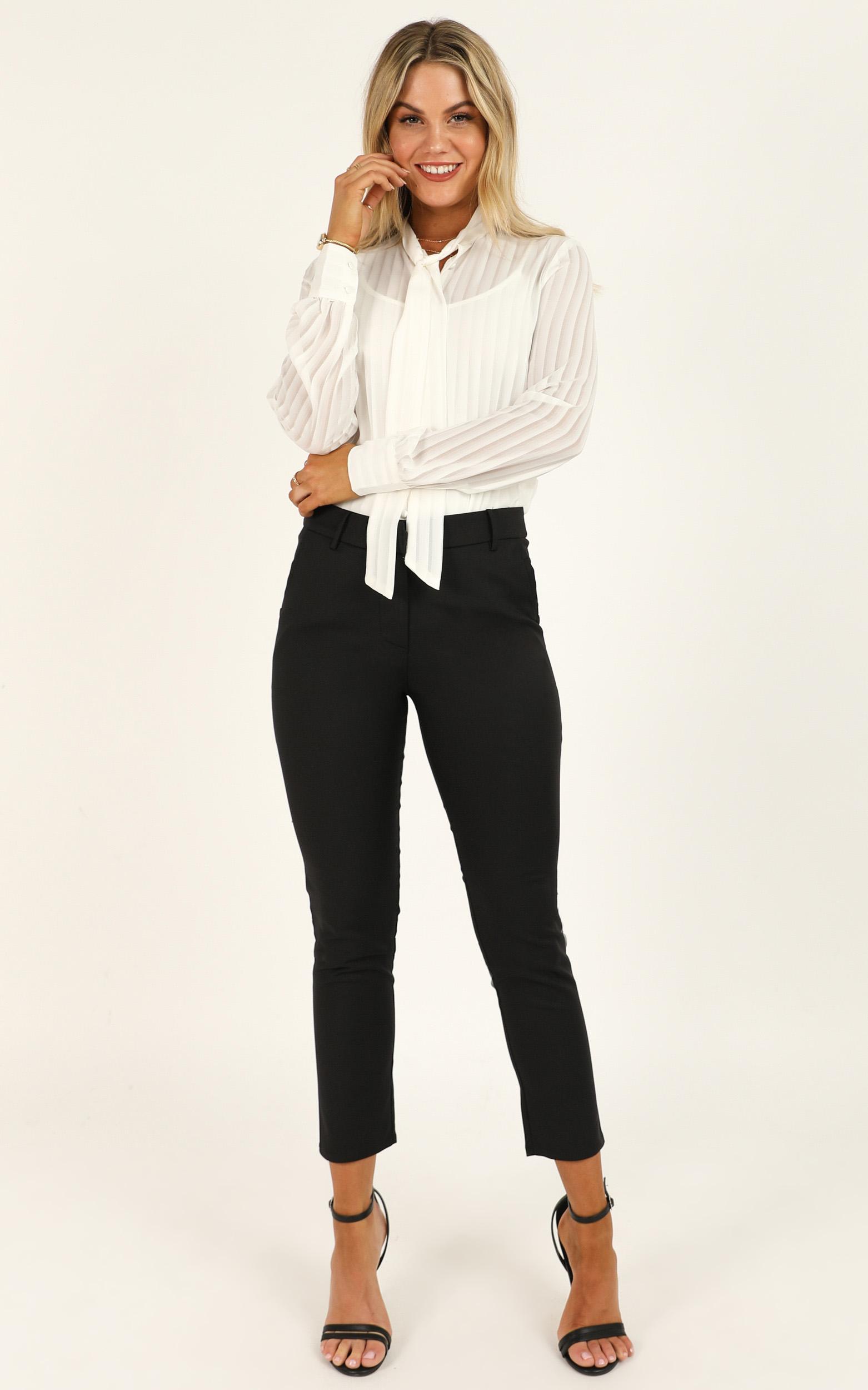 Overtime Pants In Black | Showpo