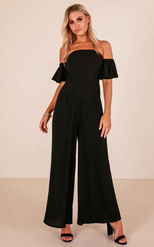 Dani Jumpsuit In Black | Showpo