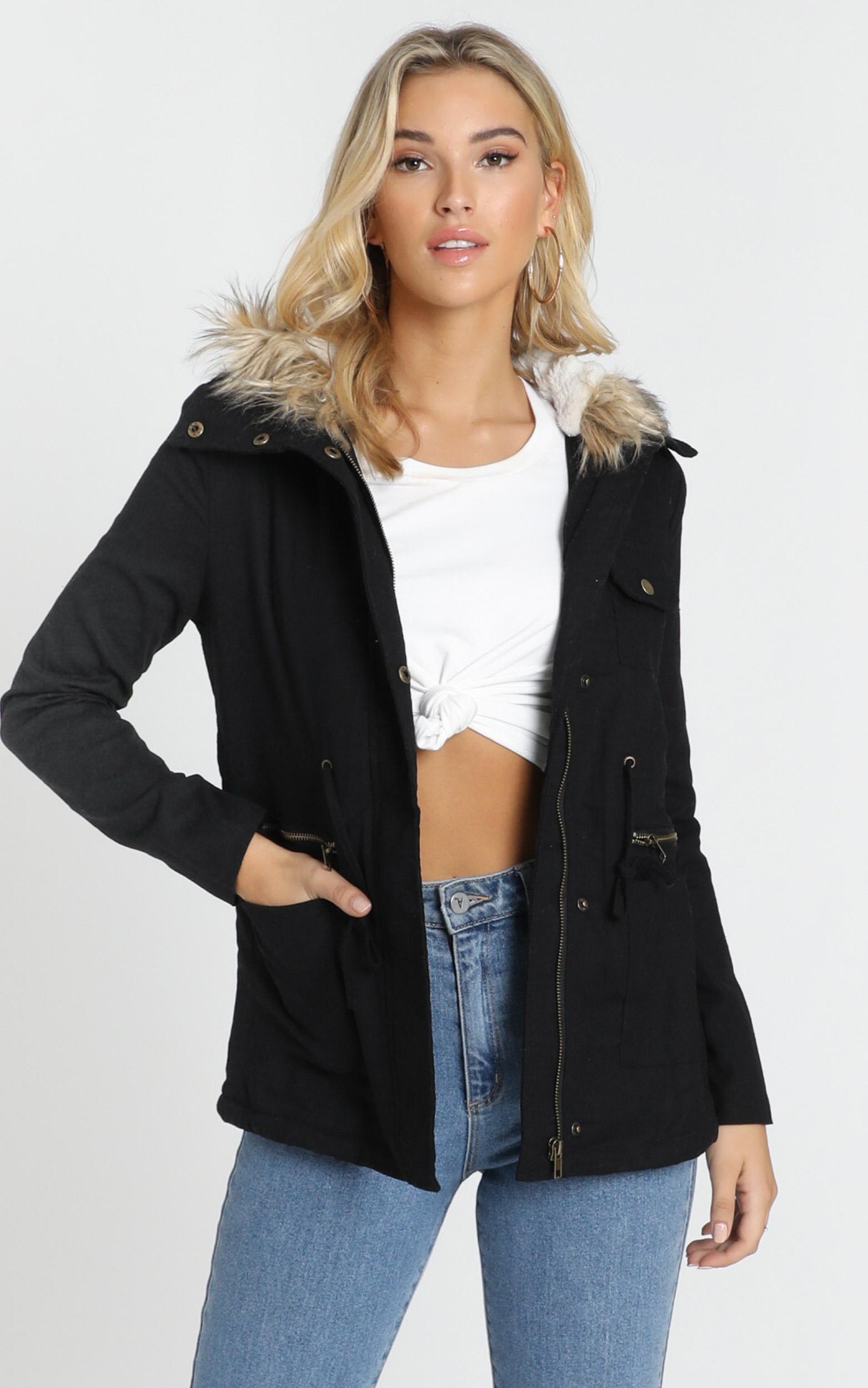 London Parka In Black | Showpo