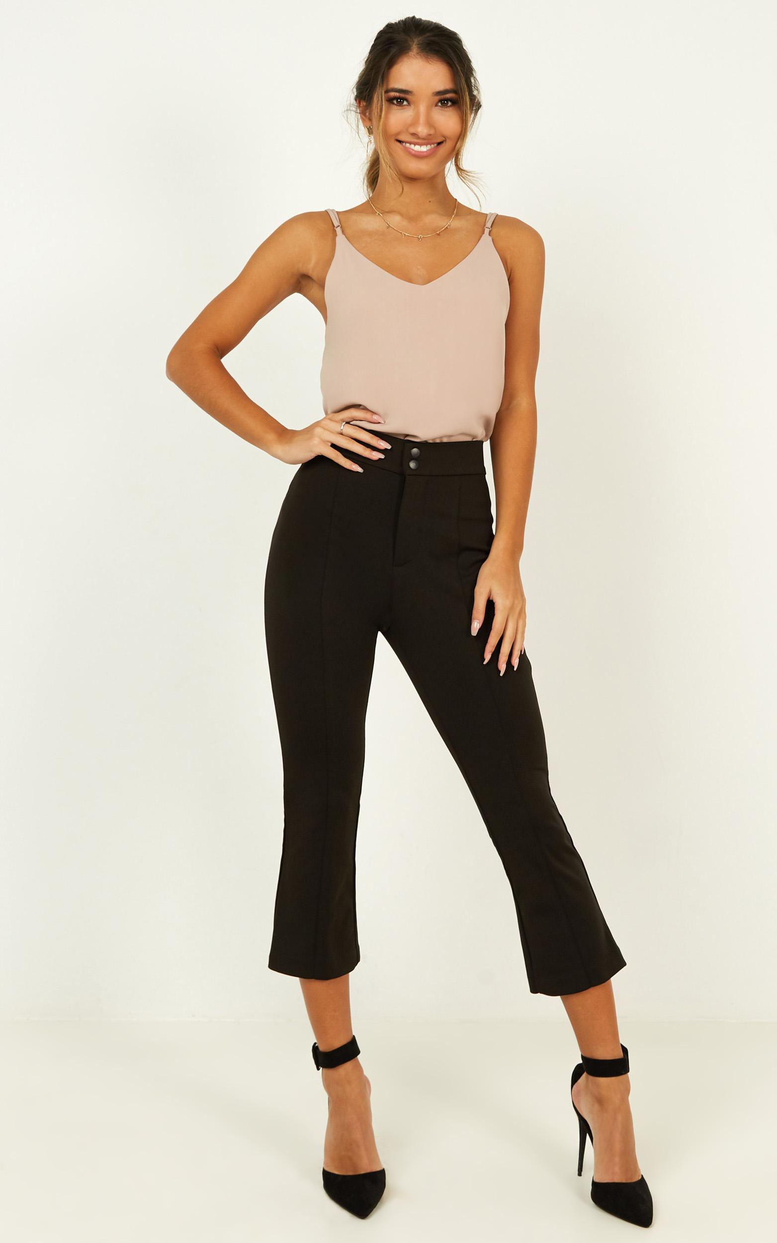 Image of Showpo Always On The Move Pants in black -  (L) Tailored Pants