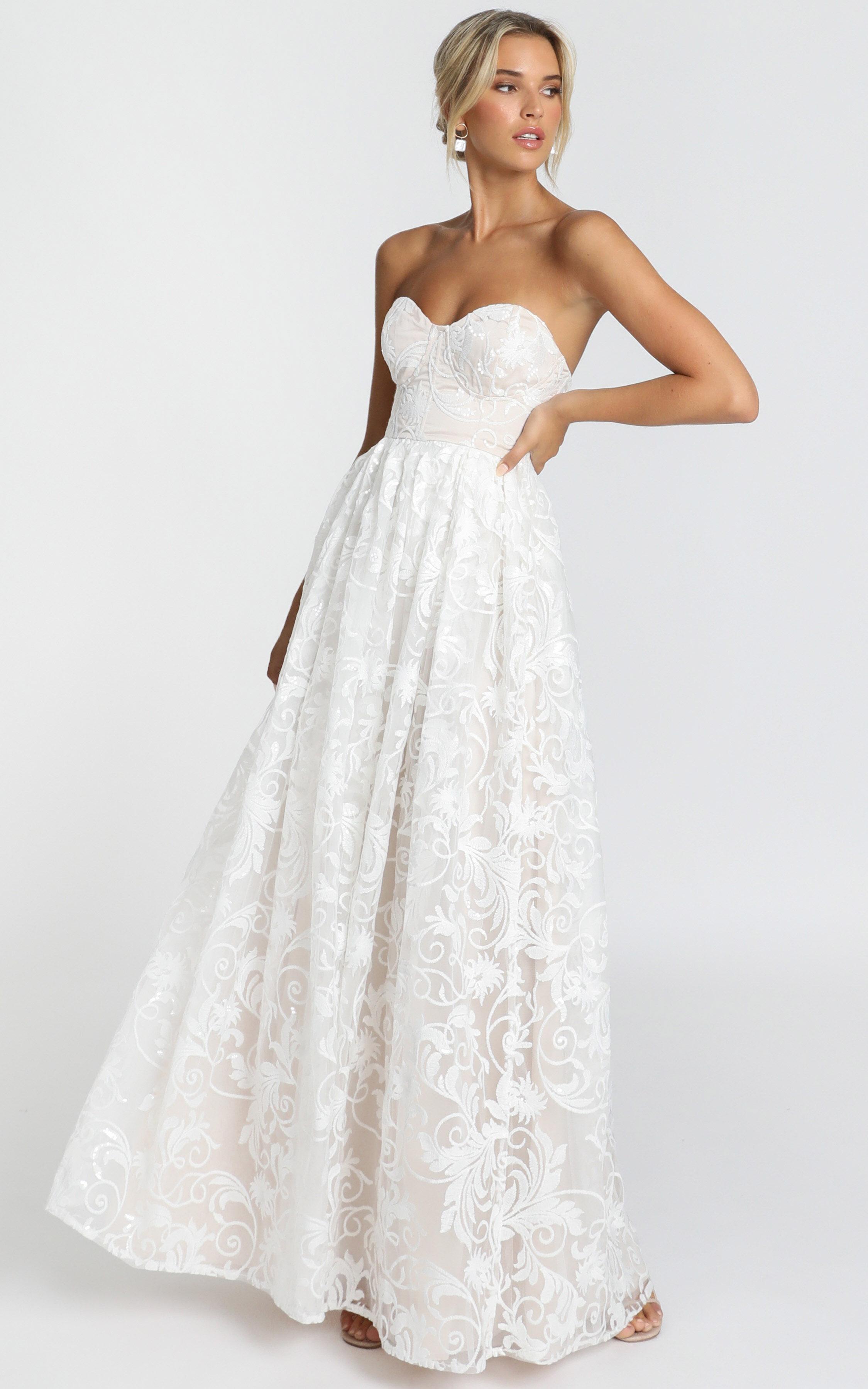 Its A Vow Gown In White Showpo