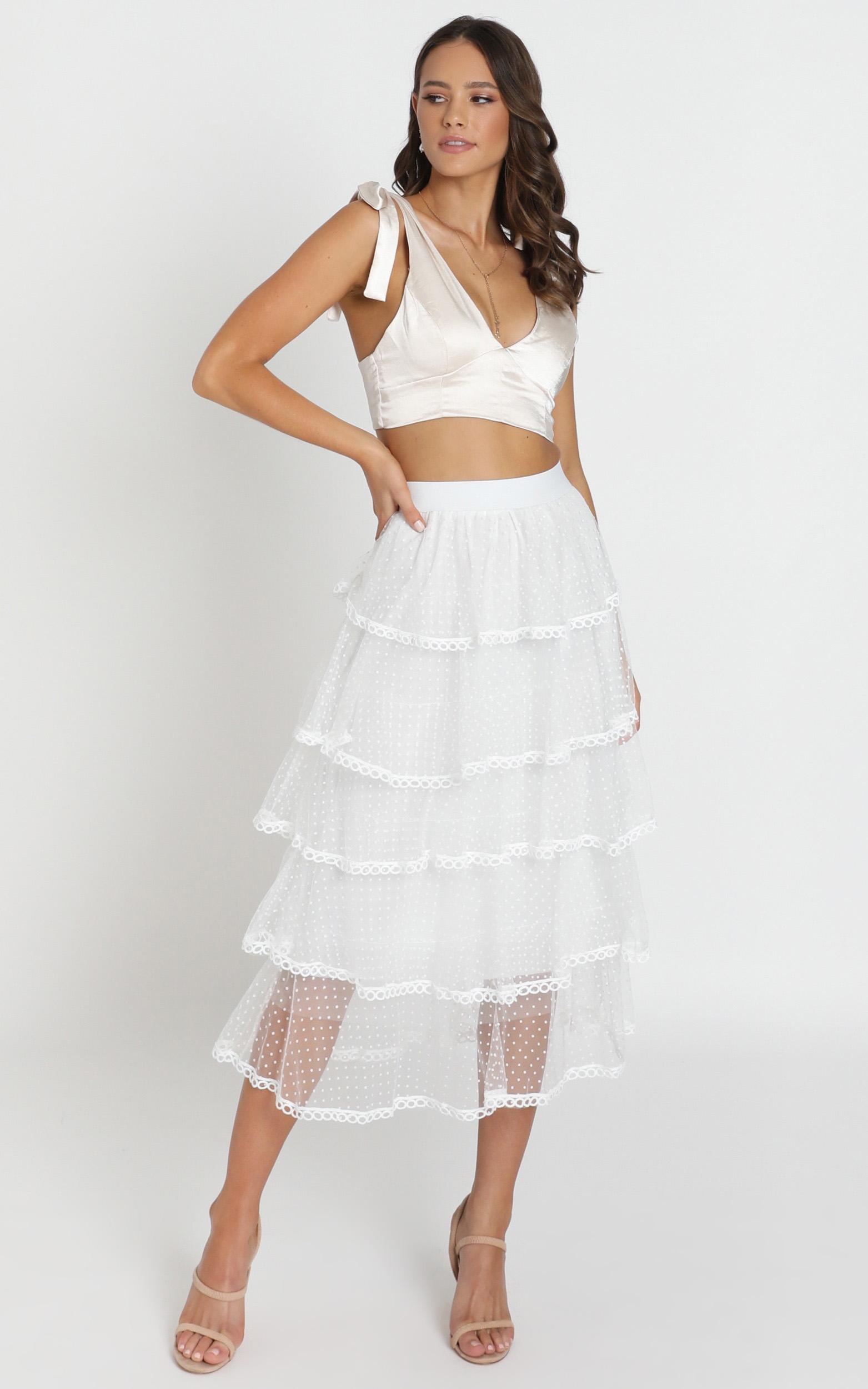 Image of Showpo Last Goodbye Skirt in white Midi Skirts