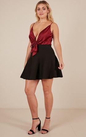 Satin Concert Dress