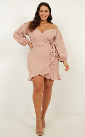Blush for a Wedding Guest Dresses