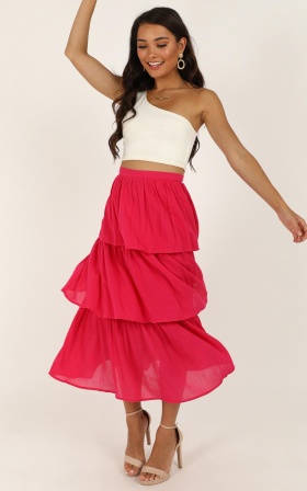 Pink Skirts Shop Pink Mini Midi Maxi Skirts Online Showpo