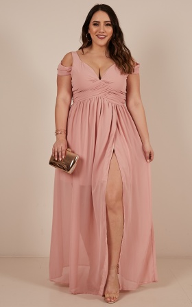 Pink Dresses Blush Dusty Hot Online Showpo Stand Close Dress In Blush