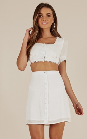 White Two Piece Dresses | Shop Two Piece Dress Sets Online | Showpo