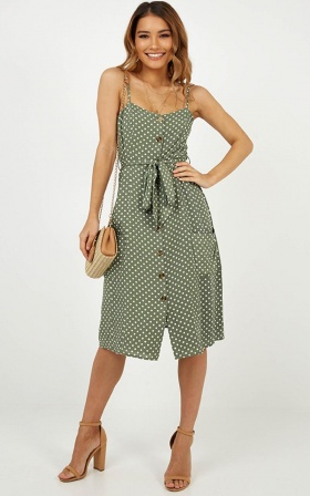 Sage Color Dresses