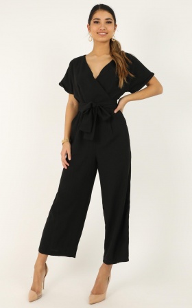 The Champion Jumpsuit In Black