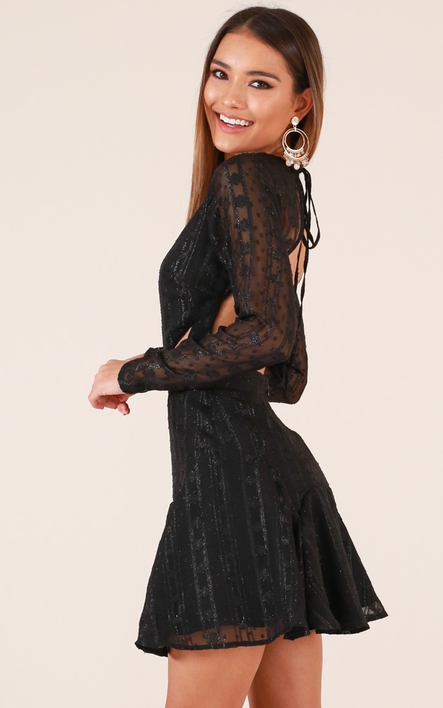 Love Stoned Dress In Black | Showpo