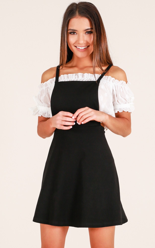 Nashville Dress In Black Showpo