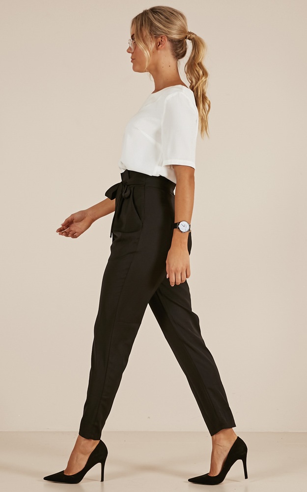 So Classy Pants In Black | Showpo