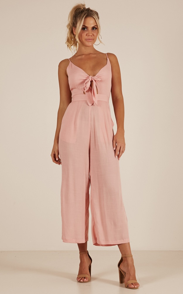 blush jumpsuit