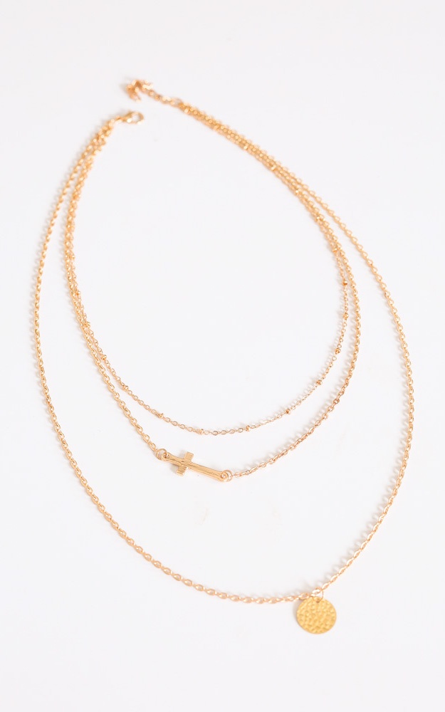 Lavish Necklace in gold | Showpo