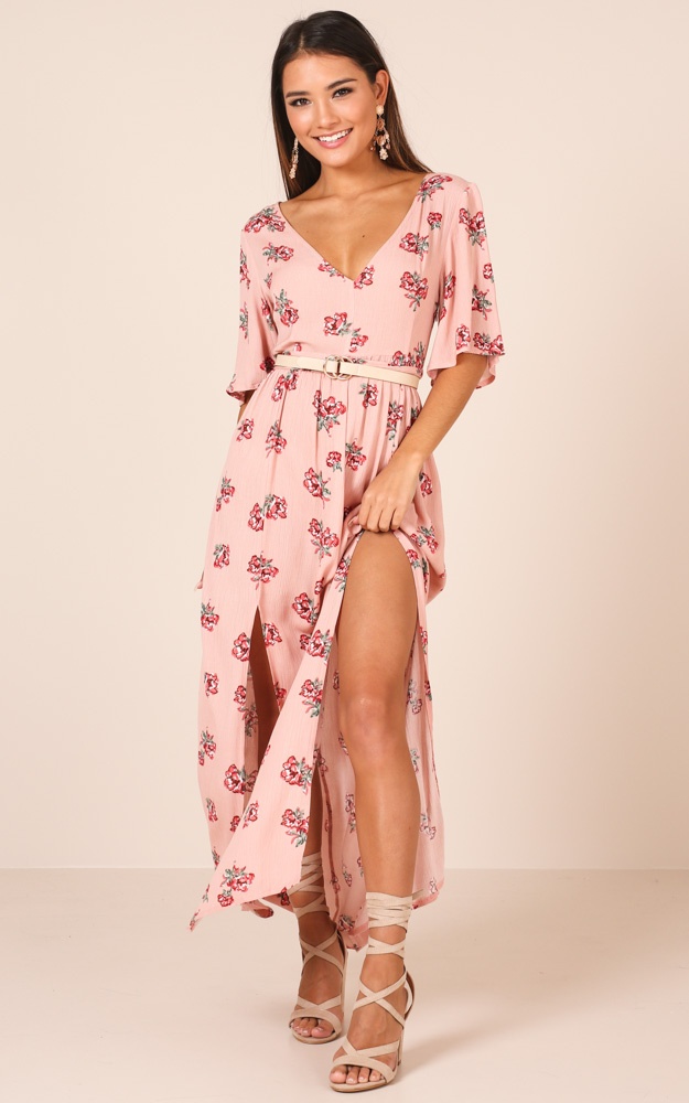 Forever Young Dress In Pink Floral | Showpo