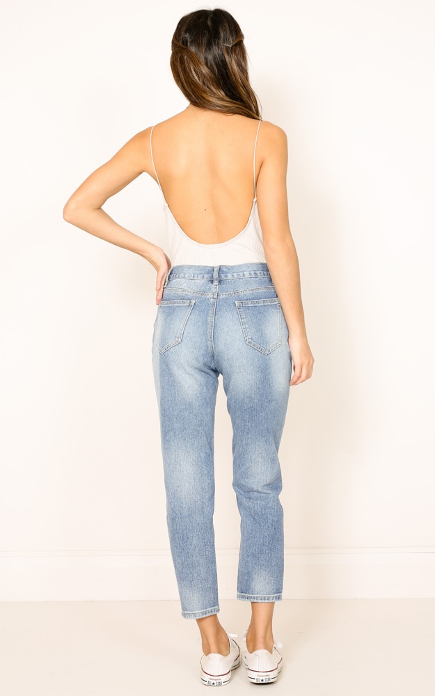 Hands Together Jeans In Mid Wash | Showpo