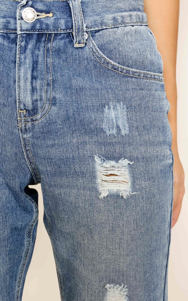 Hands Together Jeans In Mid Wash | Showpo