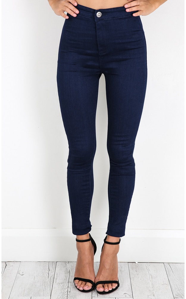 dark indigo jeggings