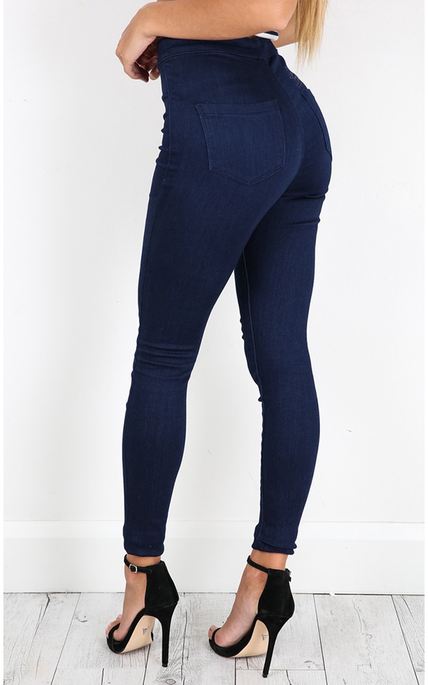 dark indigo jeggings