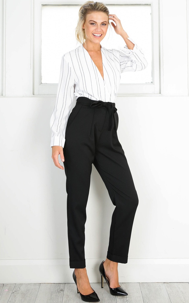 Night Shade Pants In Black | Showpo