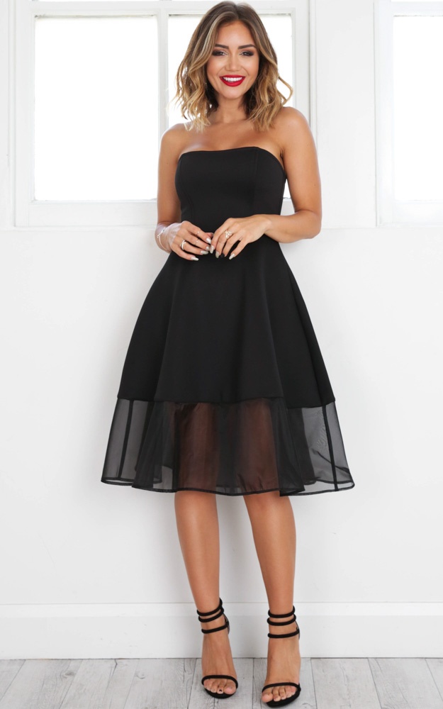Picture Perfect Dress In Black | Showpo