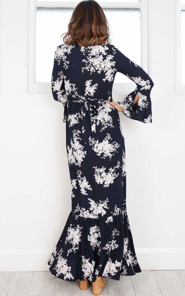 lyrical moonlight lace maxi dress