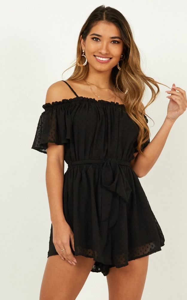 black playsuit nz