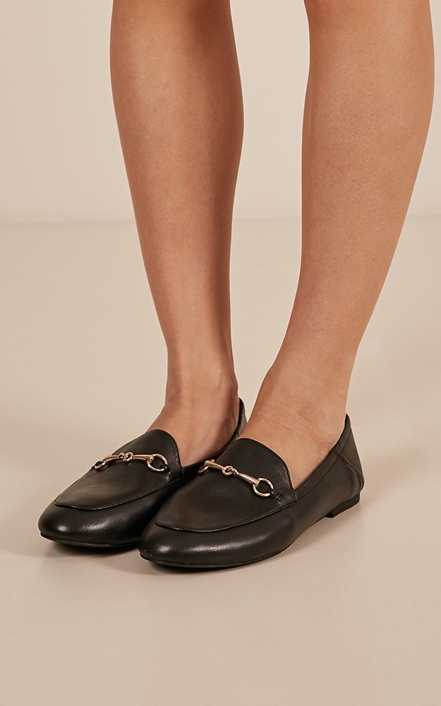 Windsor Smith Dani Loafers In Black Leather Showpo D A Danmitn Jpg