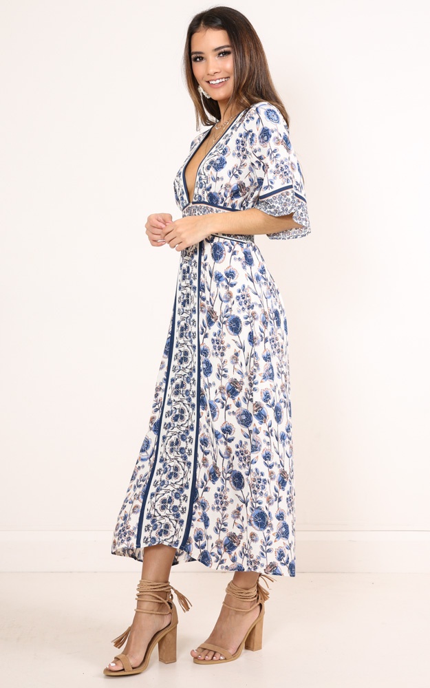 Disorder Dress In Beige Floral | Showpo