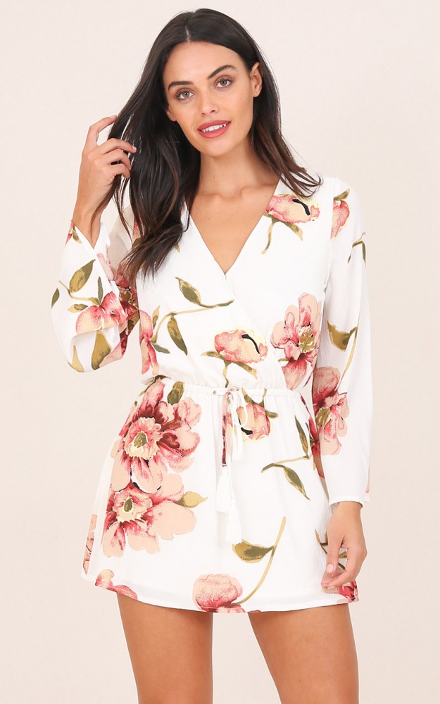 Glory Days Dress In White Floral | Showpo