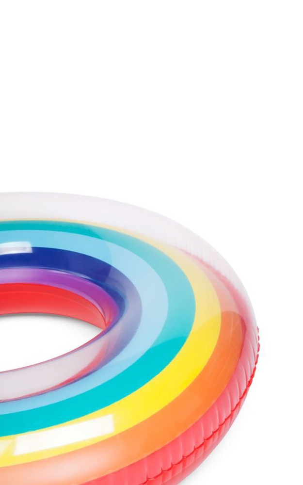 Sunny Life Rainbow Pool Ring in multi Showpo