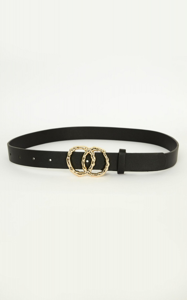 Better With You Belt In Black And Gold | Showpo