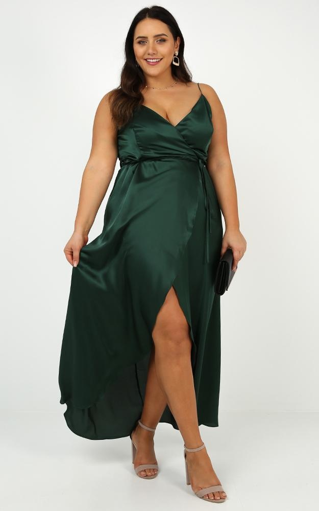 The Countess Dress In Emerald | Showpo