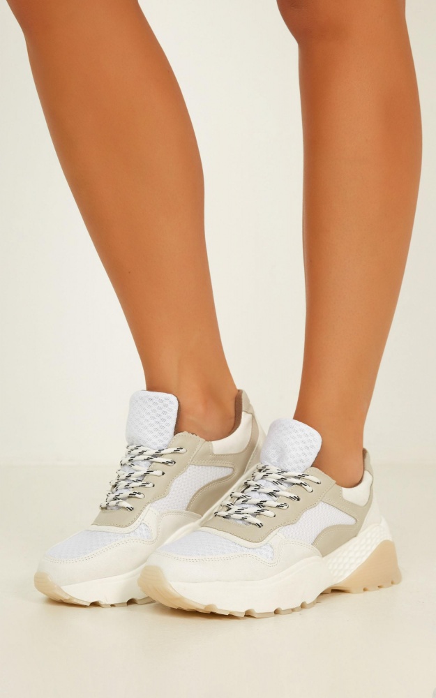 Therapy - Busta Sneakers In White | Showpo