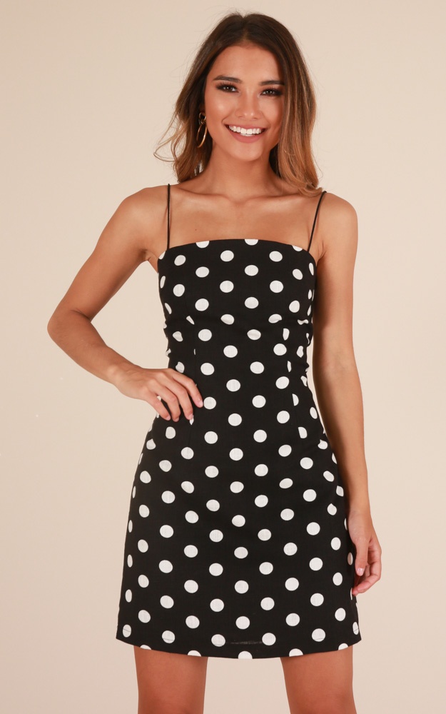 Black Polka Dot Dress