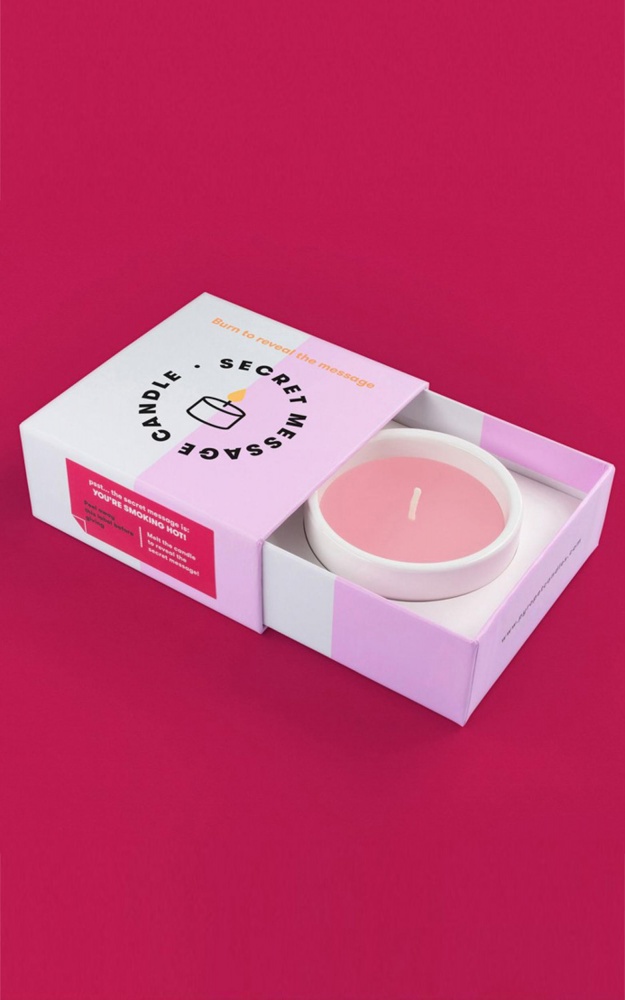 54 Celsius Secret Message Soy Candle You Are Smoking Hot Showpo