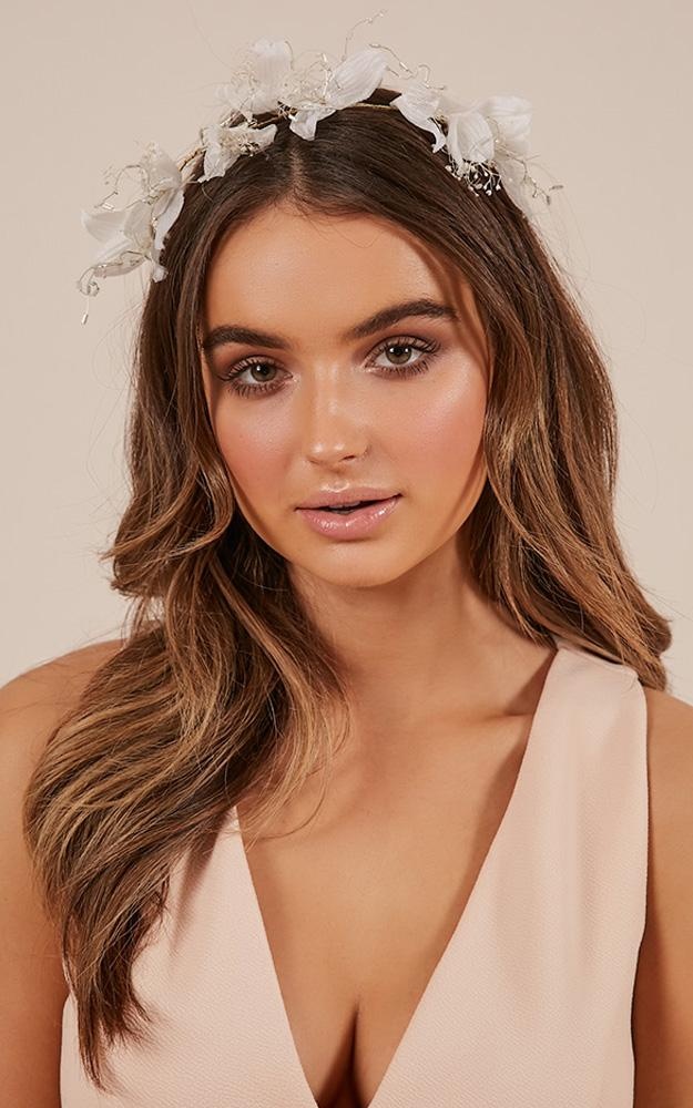 Second Nature Headband In White Showpo Nz