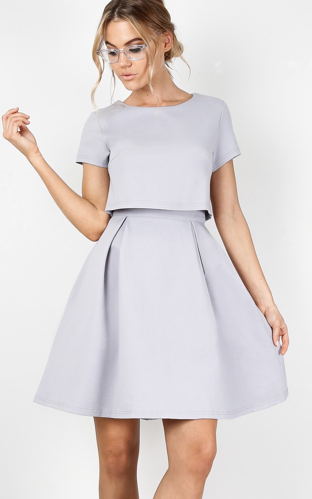 Well Played Dress In Grey | Showpo