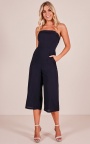 Be Ambitious Jumpsuit In Navy | Showpo